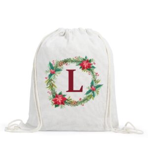 Personalized Christmas Drawstring Bag – Personalized C…