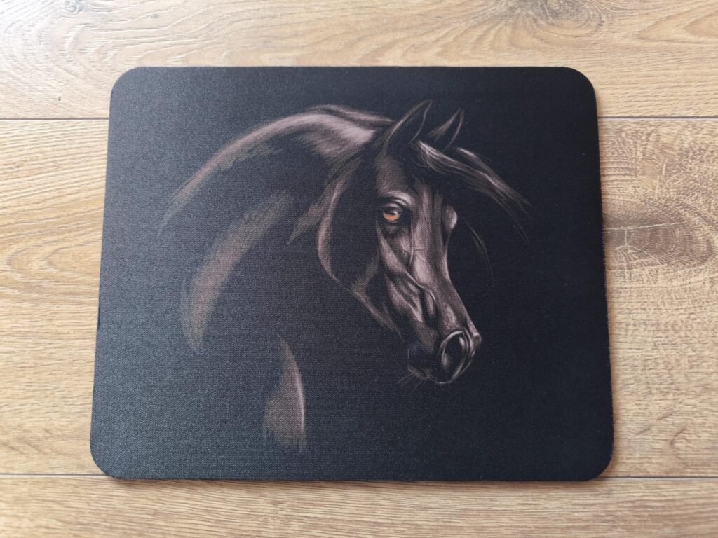 ARABIAN HORSE MOUSEPAD, Soft Polyester Mouse Pad, Premium Printing, Long-Lasting Colors, Unique Design, Thoughtful Gift
