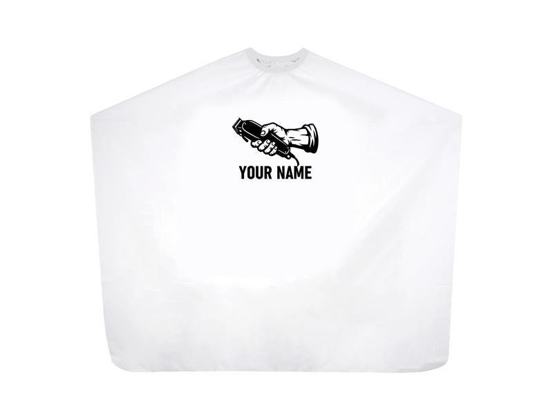 Personalized Barber Cape, Customizable Salon Hair Cutting Cape