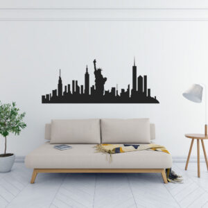 NEW YORK Skyline Wall Decal Sticker Cut Vinyl Wall BRONX Wal…