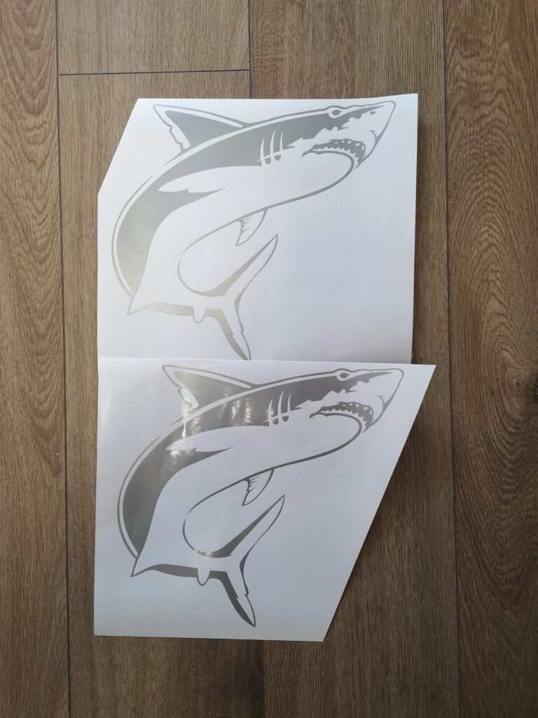 Shark Vinyl Decal Sticker Cars,  Fishing Decal, Shark Car Window decal, Laptops Decals, Shark Truck Decal – Custom Color and Size