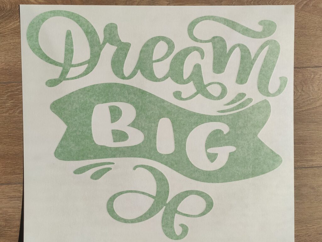 DREAM BIG Vinyl Decal Sticker Motivational Decal, Inspirational Wall Decal Sticker, Interior Stickers, Wall Sign Decal, Car Sticker