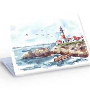 LIGHTHOUSE Painting LAPTOP SKIN Decal Sticker, Lighthouse La…