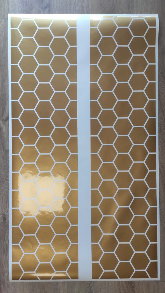 Honeycomb RACING Car Stripes Decals Stickers 2×10″- Universal Fit 2pcs. Multiple Colors