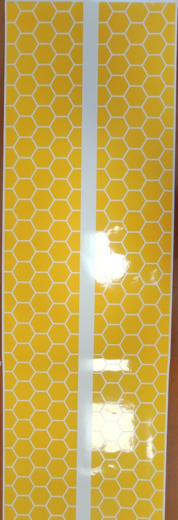 Honeycomb RACING Car Stripes Decals Stickers 2×10″- Universal Fit 2pcs. Multiple Colors