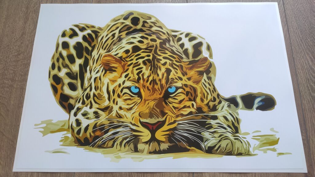 LEOPARD LAPTOP SKIN Decal Sticker, Leopard Laptop Skin Decal – Custom Size