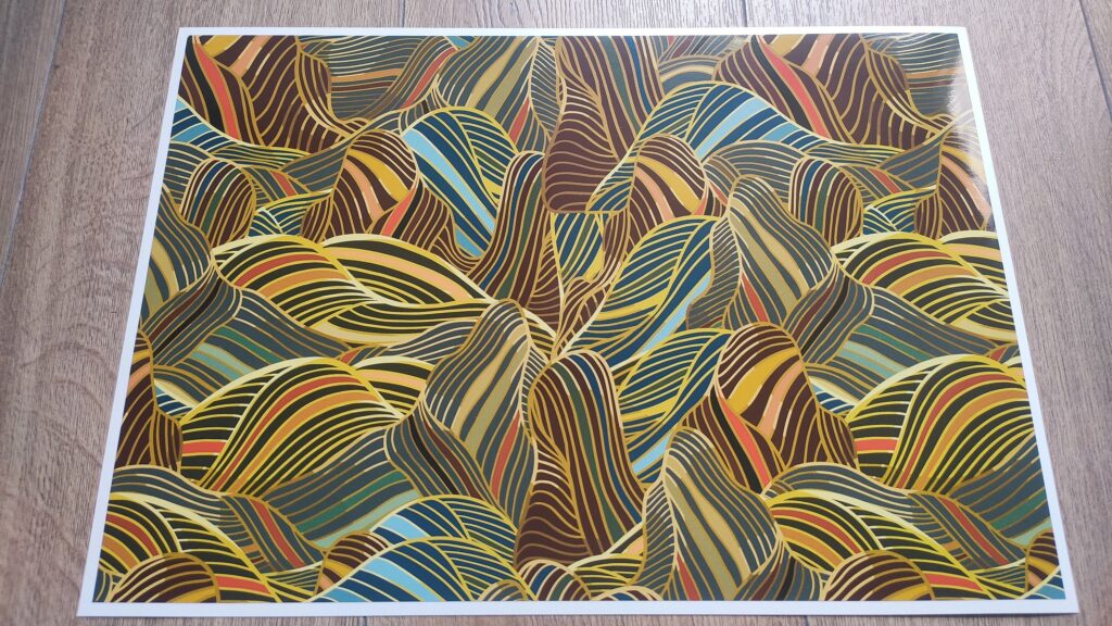Abstract LEAVES LAPTOP SKIN Decal Sticker, Abstract Plants Leaves Laptop Skin Decal – Custom Size