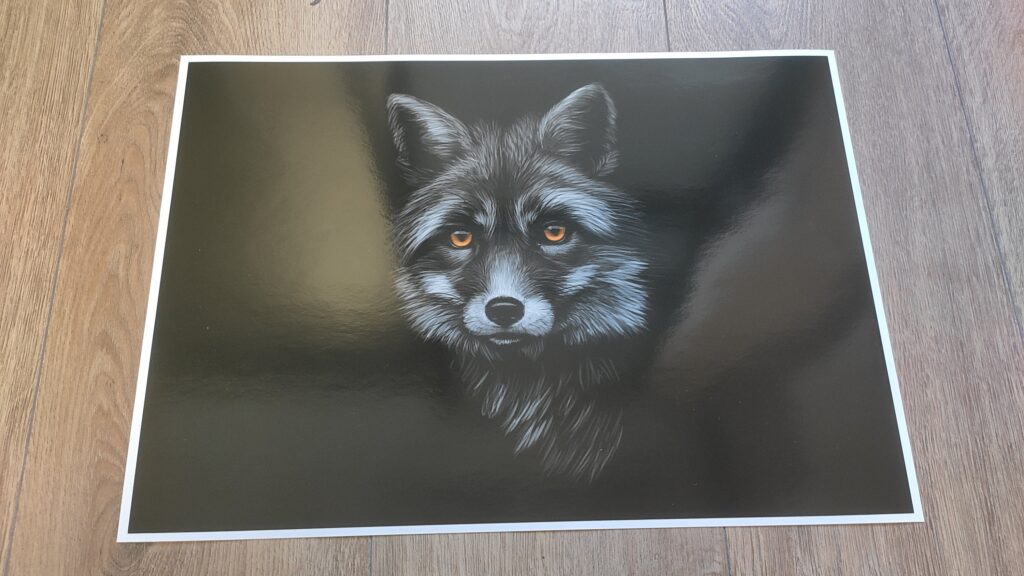 FOX LAPTOP SKIN Decal Sticker, Fox Laptop Skin Decal – Custom Size