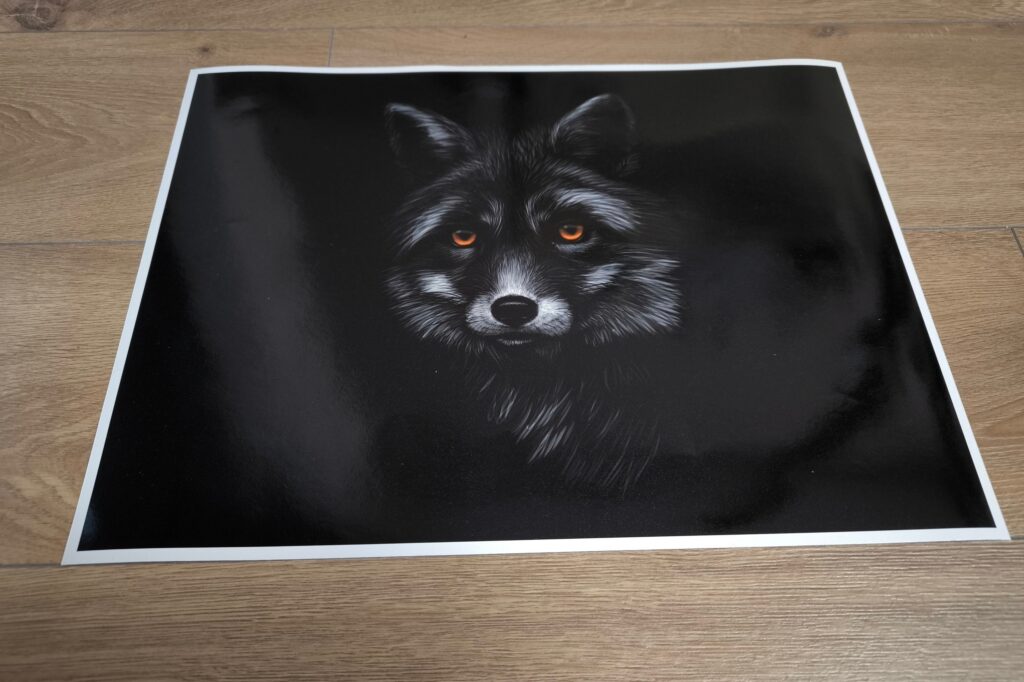FOX LAPTOP SKIN Decal Sticker, Fox Laptop Skin Decal – Custom Size