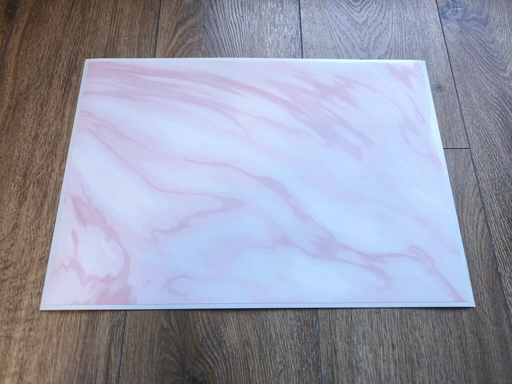 Light Red MARBLE Ink LAPTOP SKIN Decal Sticker, Pink Marble Ink Laptop Skin Decal – Custom Size