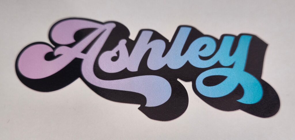 Custom Colored Printed TEXT Vinyl Stickers, Water Bottle Stickers, Personalized NAME Stickers, Bridesmaid Gifts, Laptop stickers, Car Decal