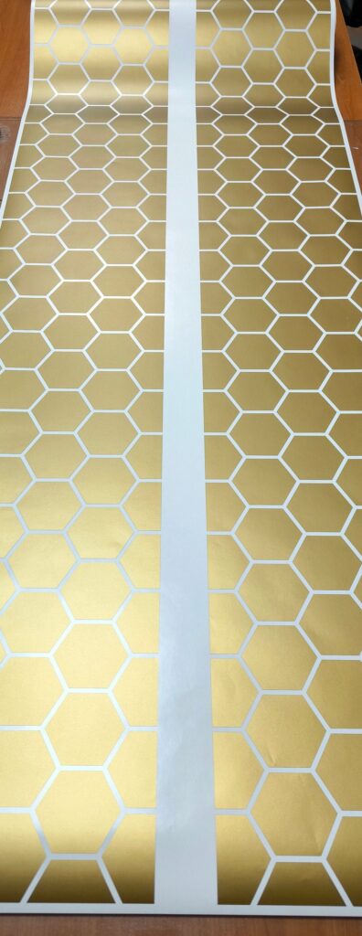 Honeycomb RACING Car Stripes Decals Stickers 2×10″- Universal Fit 2pcs. Multiple Colors