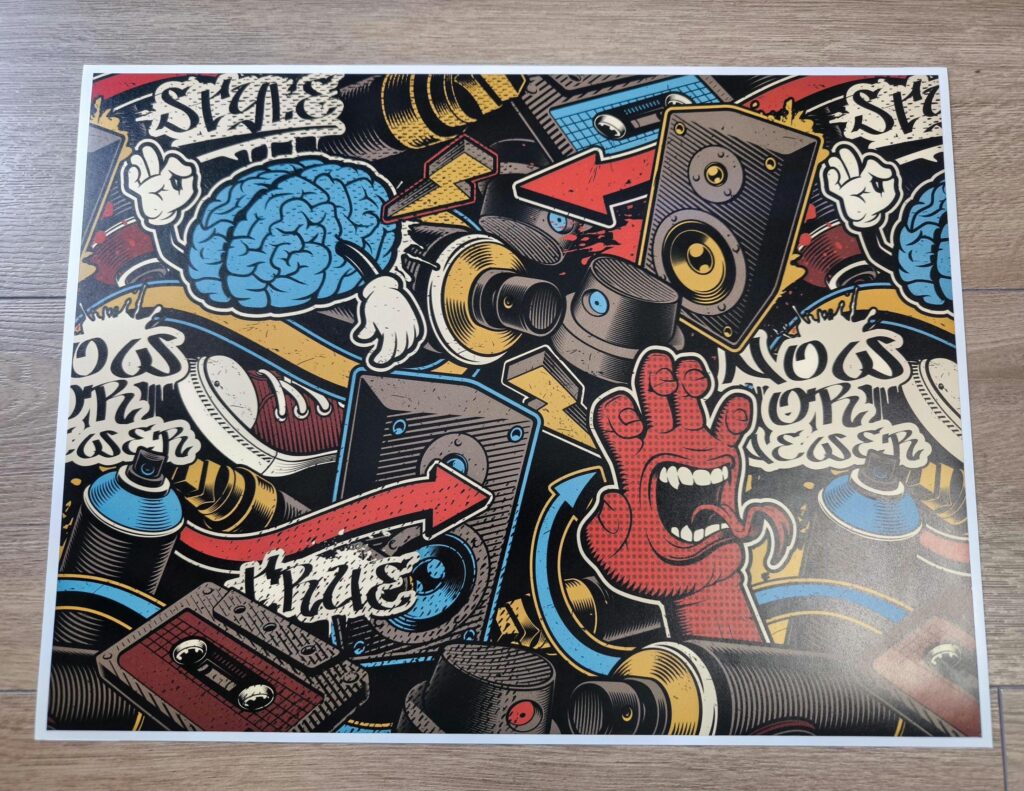 Graffiti Laptop Skin Decal Sticker | Custom Size - JuliDecals.com