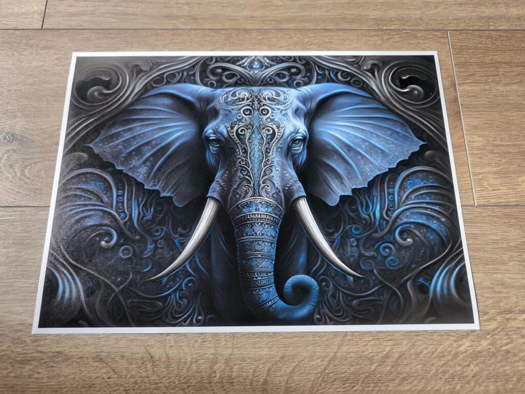 ELEPHANT Design LAPTOP SKIN Decal Sticker, Elephant Laptop Skin Decal – Custom Size