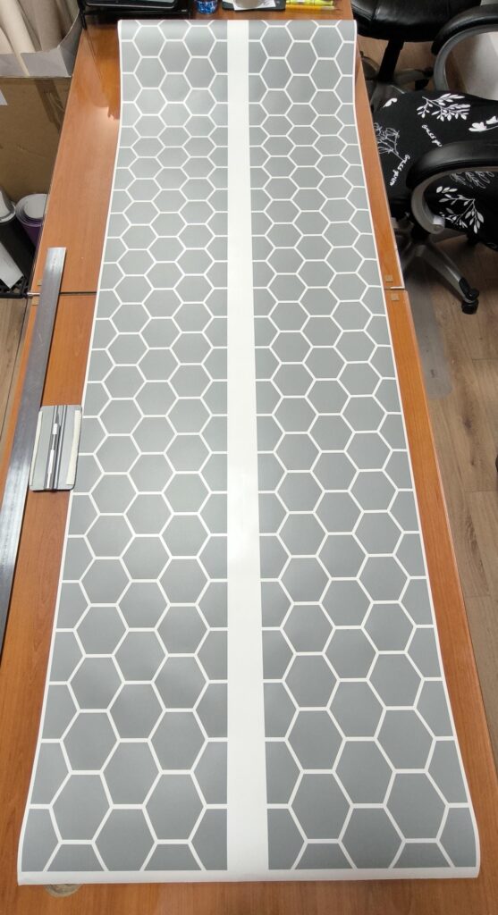 Honeycomb RACING Car Stripes Decals Stickers 2×10″- Universal Fit 2pcs. Multiple Colors